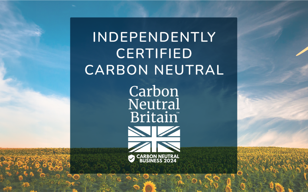 Reflex UK & Australia are Independently Certified Carbon Neutral