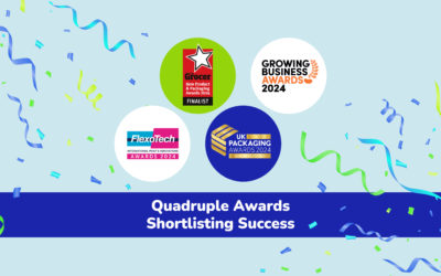 A Quadruple Triumph: Our Shortlisting Success at Top Industry Awards